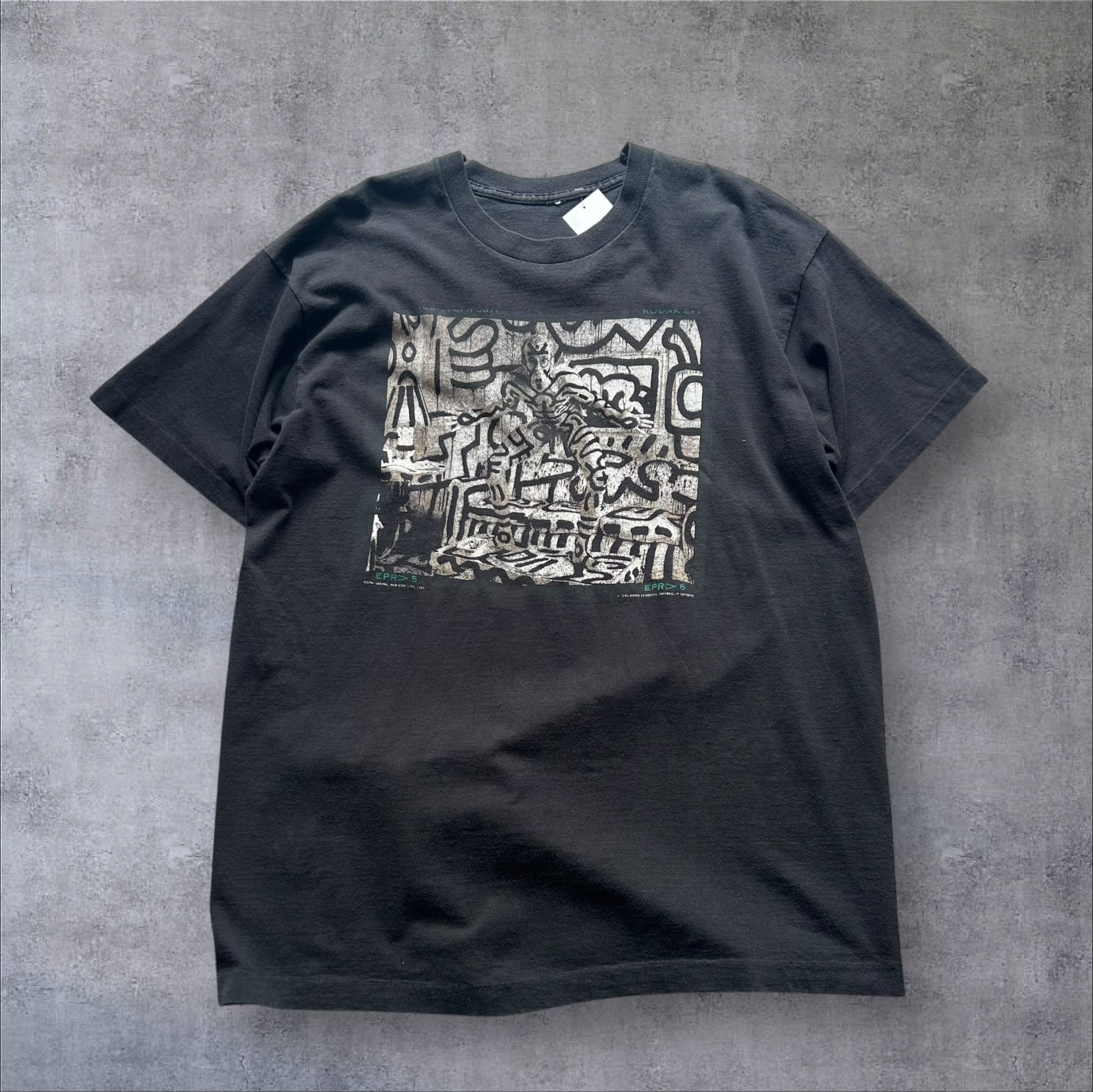 Special!! 1990s Keith Haring × ANNIE LEIBOVITZ photo T-shirt
