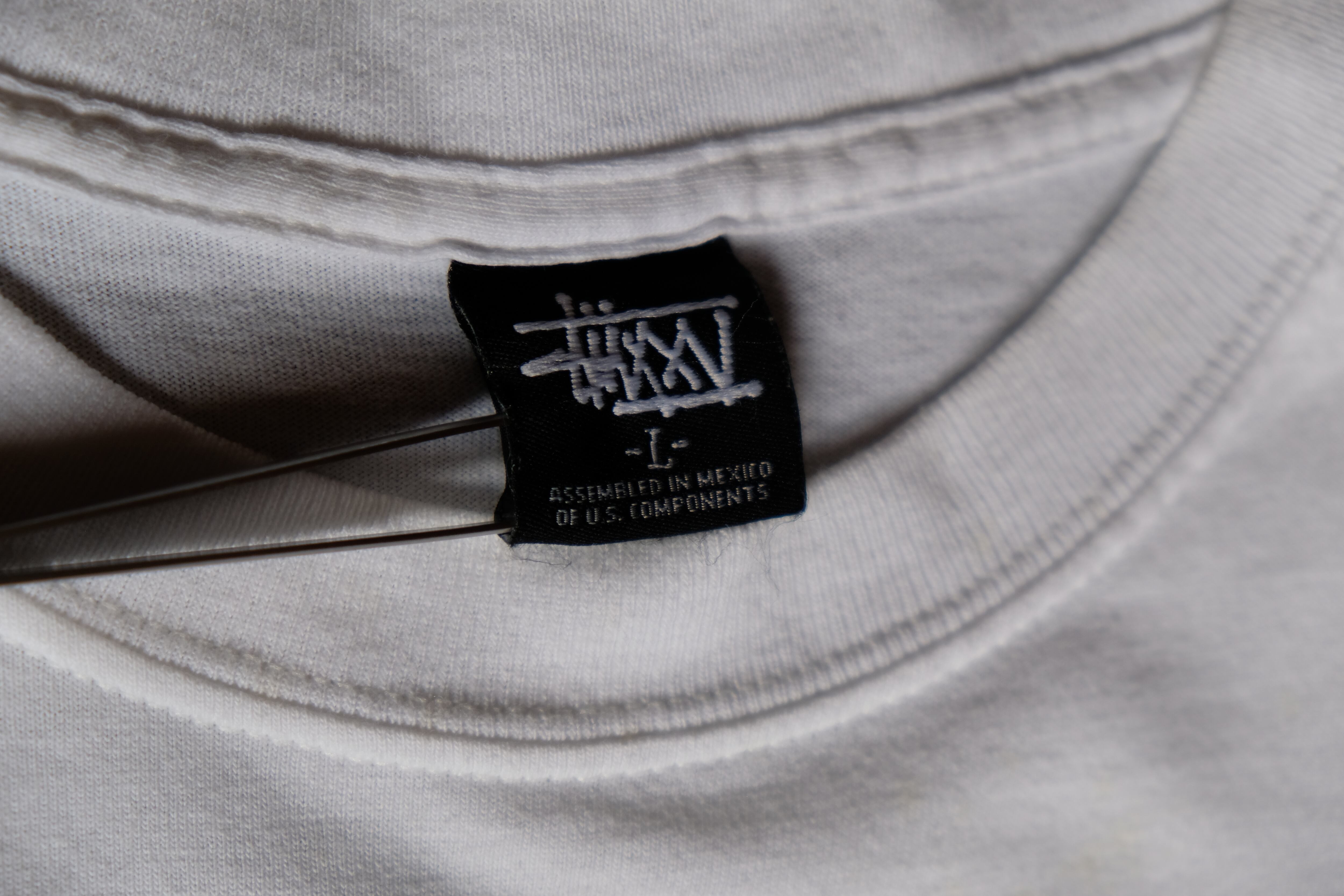 stussy】printT-shirt 2005 ＂スプレー缶＂oldstussy made in MEXICO 