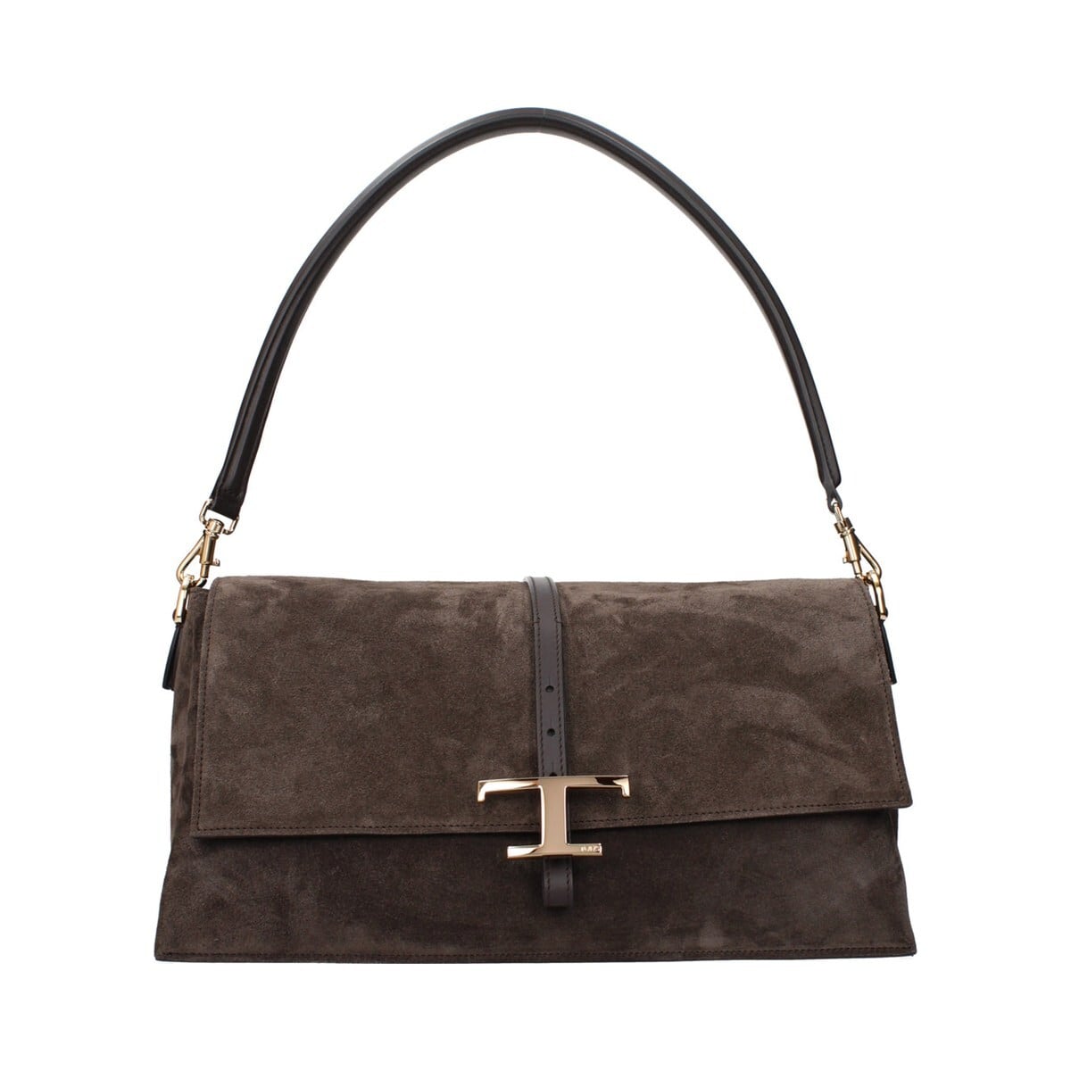 TOD'S トッズ レディース ショルダーバッグ スエード ブラウン