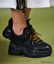 COOLAダブルスピンドルスニーカー (BLACK)　CQ-47516