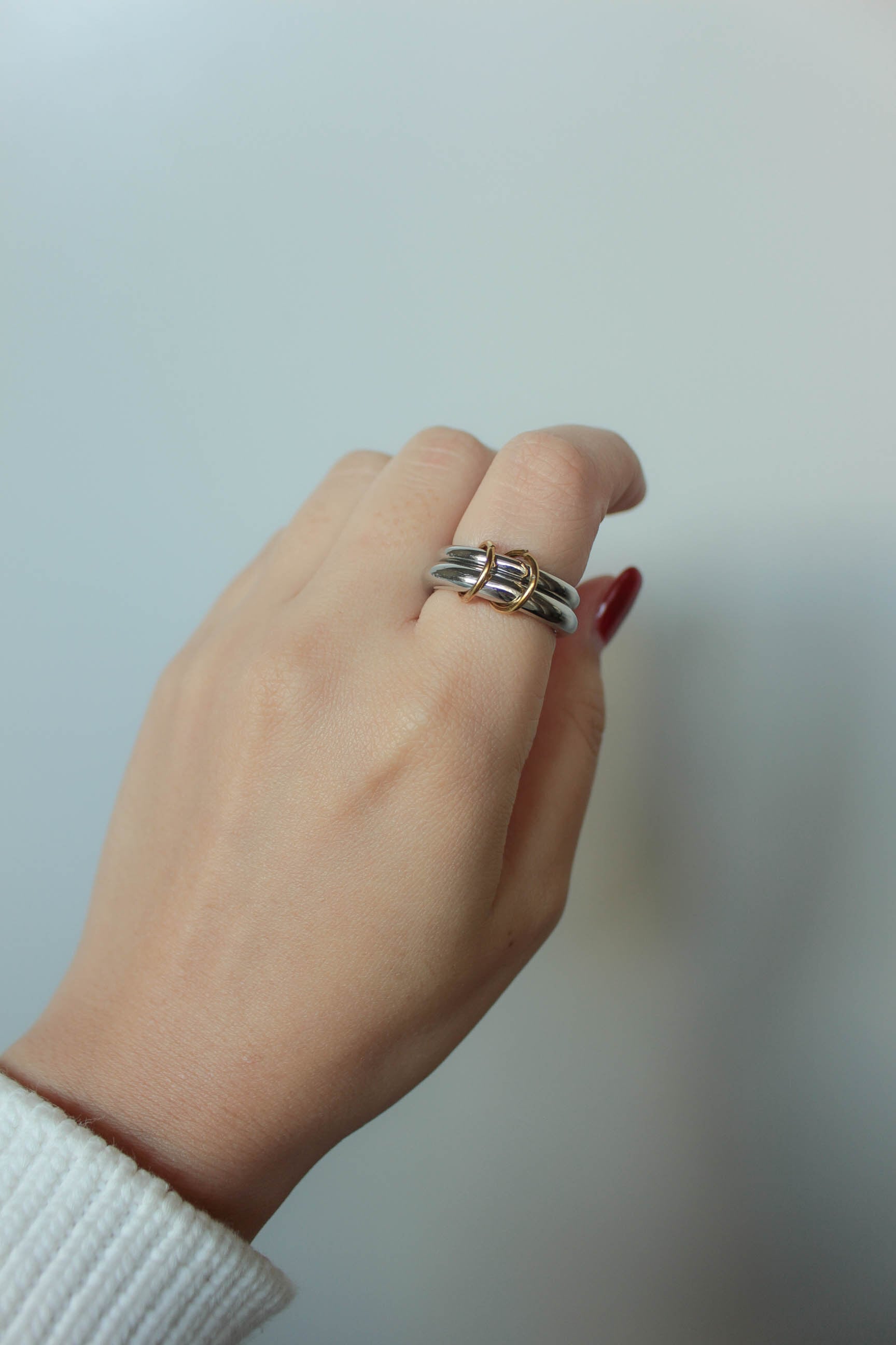 Double Bicolor Ring