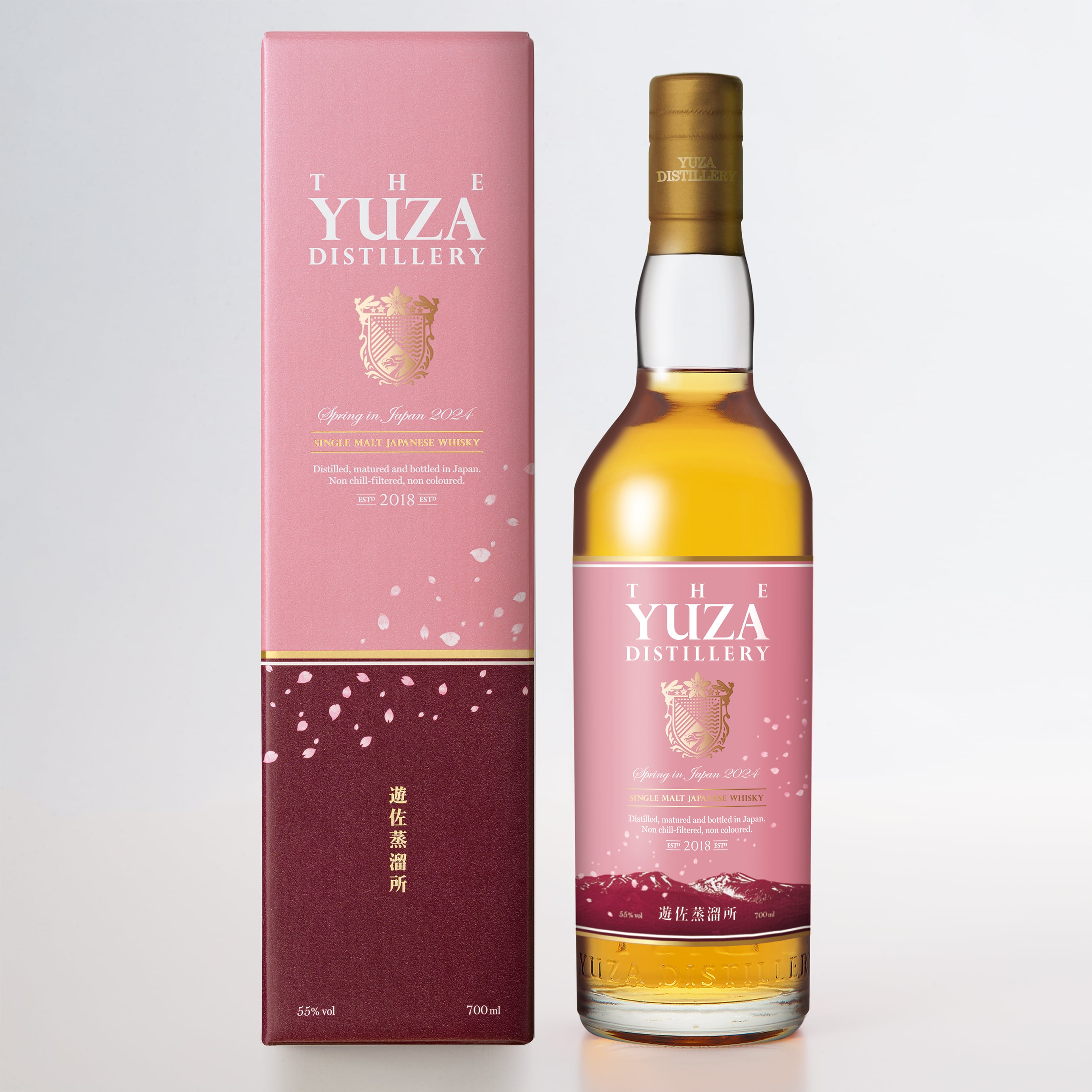 シングルモルトウイスキー YUZA Spring in Japan 2024 55% 700ml 遊佐 