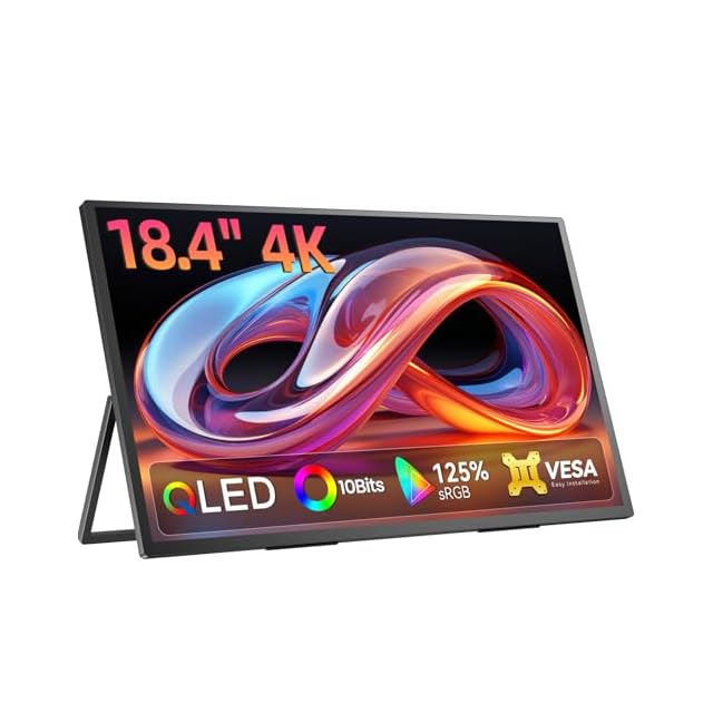 InnoView モバイルモニター 4K 18.4インチ モバイルディスプレイ UHD