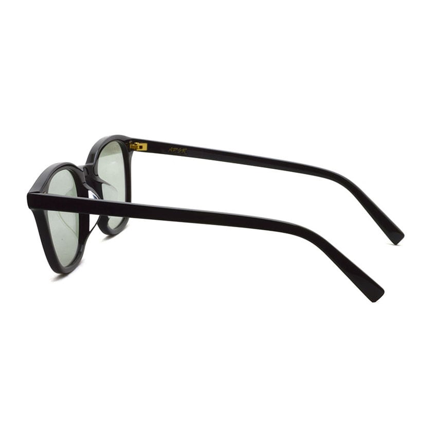 A.D.S.R. / RANDY 01(c) Shiny Black - Lt.Green Flat lenses A.D.S.R. / RANDY 01(c) Shiny Black - Lt.Green Flat lenses