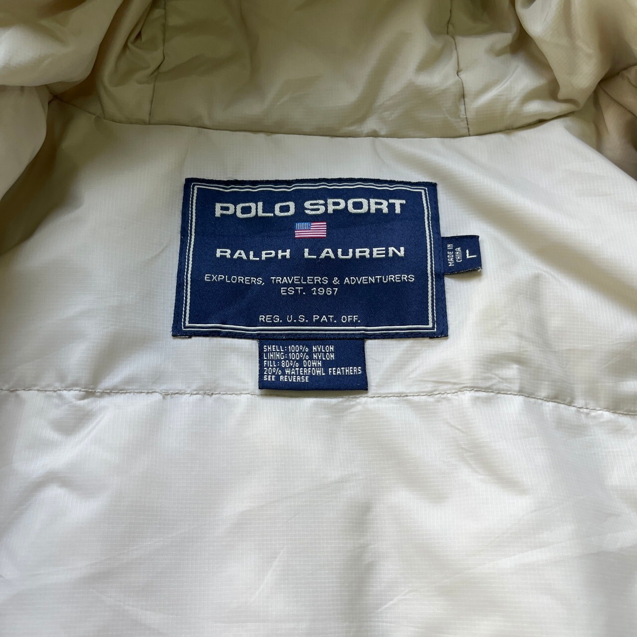 90〜00年代 POLO SPORT ポロスポーツ ラルフローレン ダウンジャケット  