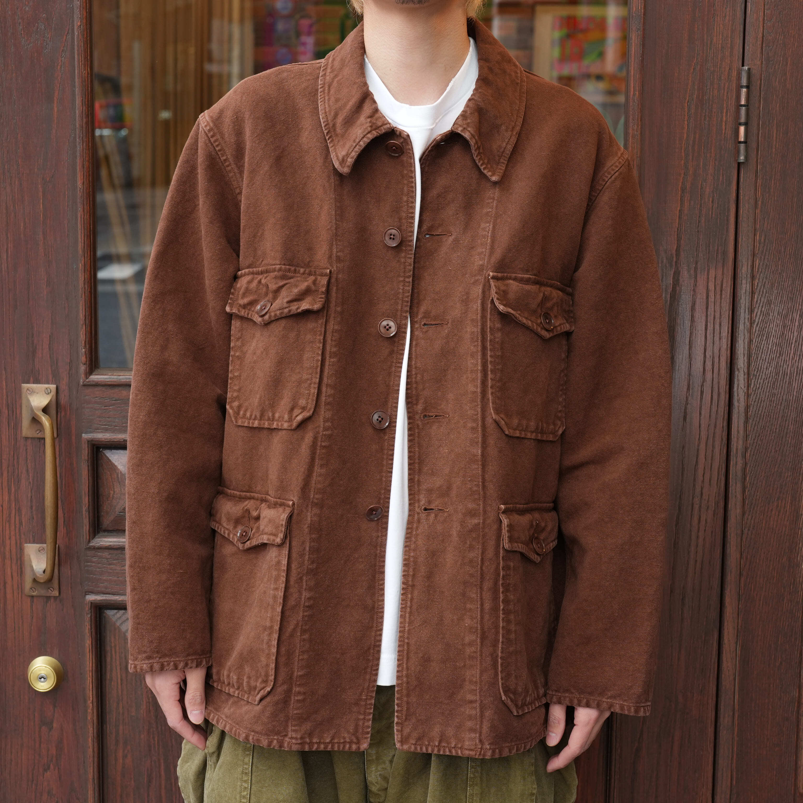 ジャケット・アウター KAPTAINSUNSHINE Cotton Hemp Hunt Jacket4 KAPTAIN SUNSHINE - KAPTAINSUNSHINE Cotton Hemp Hunt Jacket4の通販