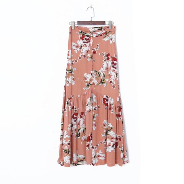 ボトムス レディース 送料無料 フレアスカート ロングスカート マーメイド ミモレ ウエストゴム ハイウエスト ボタニカル 花柄 体型カバー 脚長 細見え 華奢見え スタイルアップ 太もも お尻 ヒップ 下半身カバー ロング丈 ミモレ丈 フェミニン きれいめ 上品 エレガント 大人女子 大人可愛い こなれ感 おしゃれ お洒落 カジュアル シック モダン スタイリッシュ 透け感 シフォンスカート 春服 夏服 おでかけ デート 普段使い 重ね着 着回し ピンク ワンサイズ 10代 20代 30代