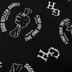 GOOD HELLER / BONE LOGO ALLOVER PATTERN SWEAT PANTS / スウェットパンツ / GH-25AW012