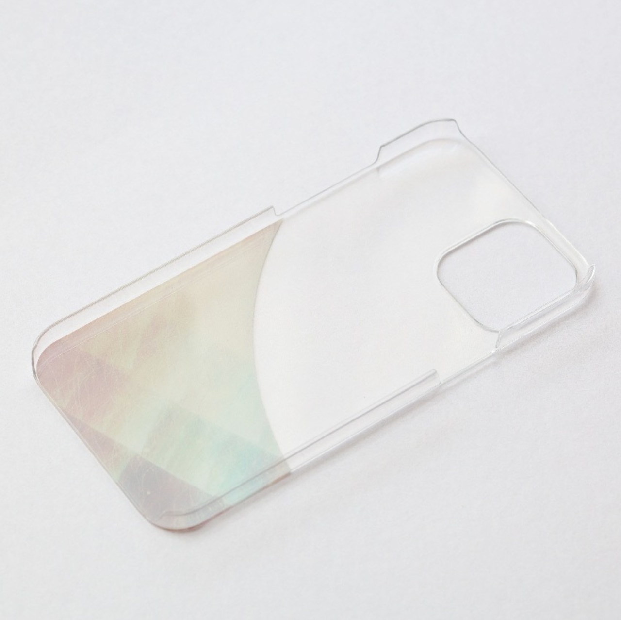 【iPhone12ProMax/OUTLET】糸塗 - 和風 iPhone クリアケース(ハード)