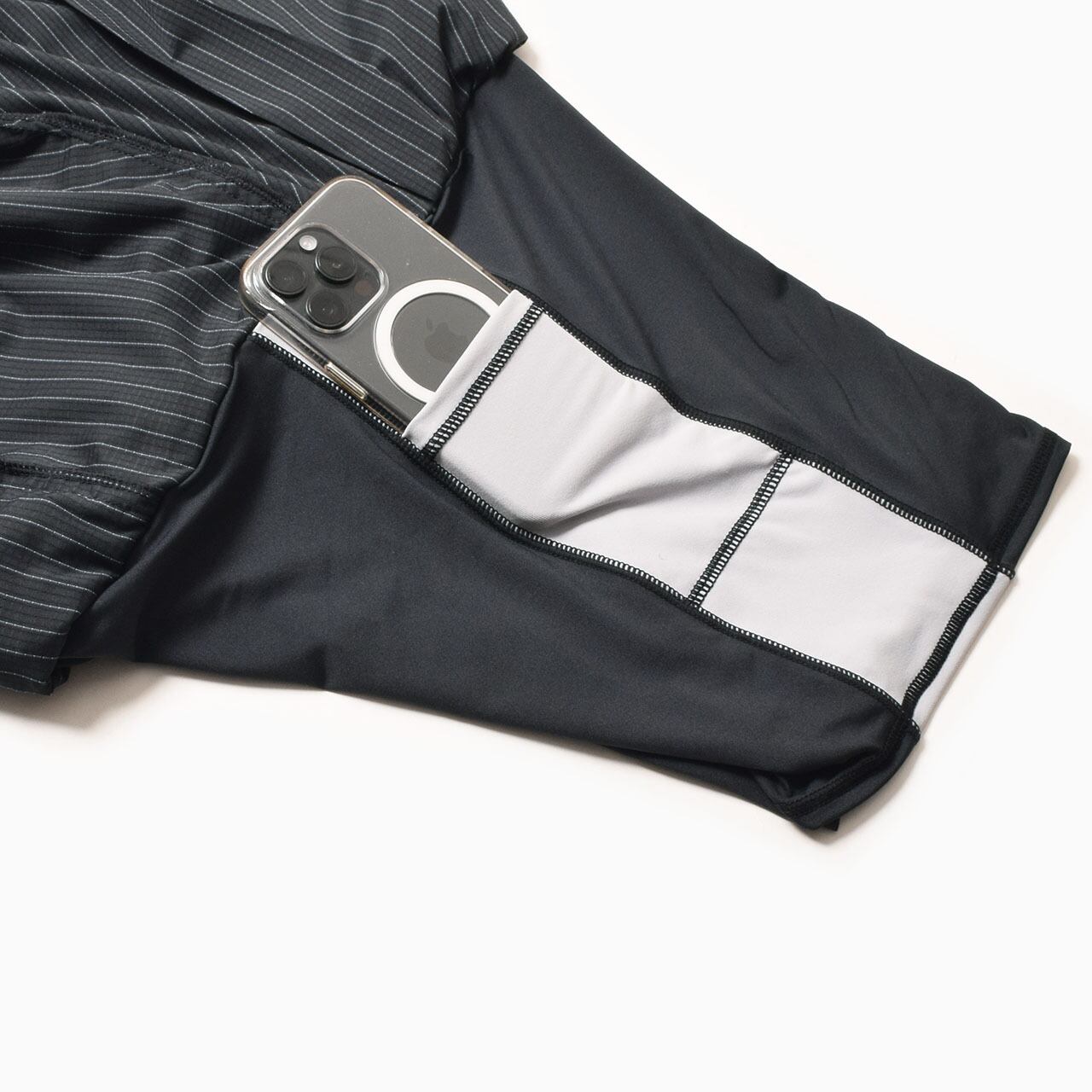 MMA（マウンテンマーシャルアーツ） Front Pleats Run Skirt (Black