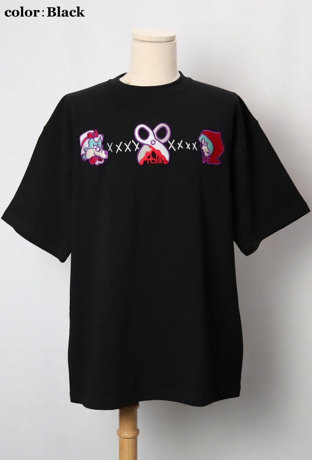 Little Red Riding Hood T-shirt（リトル・レッド・ライディング・フッド ティーシャツ）【Gray】