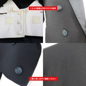 社交ダンス 衣装 Hasebe ハセベ ジャケット 燕尾服 スタンダード ブラック系 ホワイト系 黒 長袖 フォーマル ダンス パーティ 発表会 正装 ダンス衣装 メンズ 舞台衣装 結婚式 コスチューム