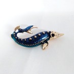 海洋生物ブローチ