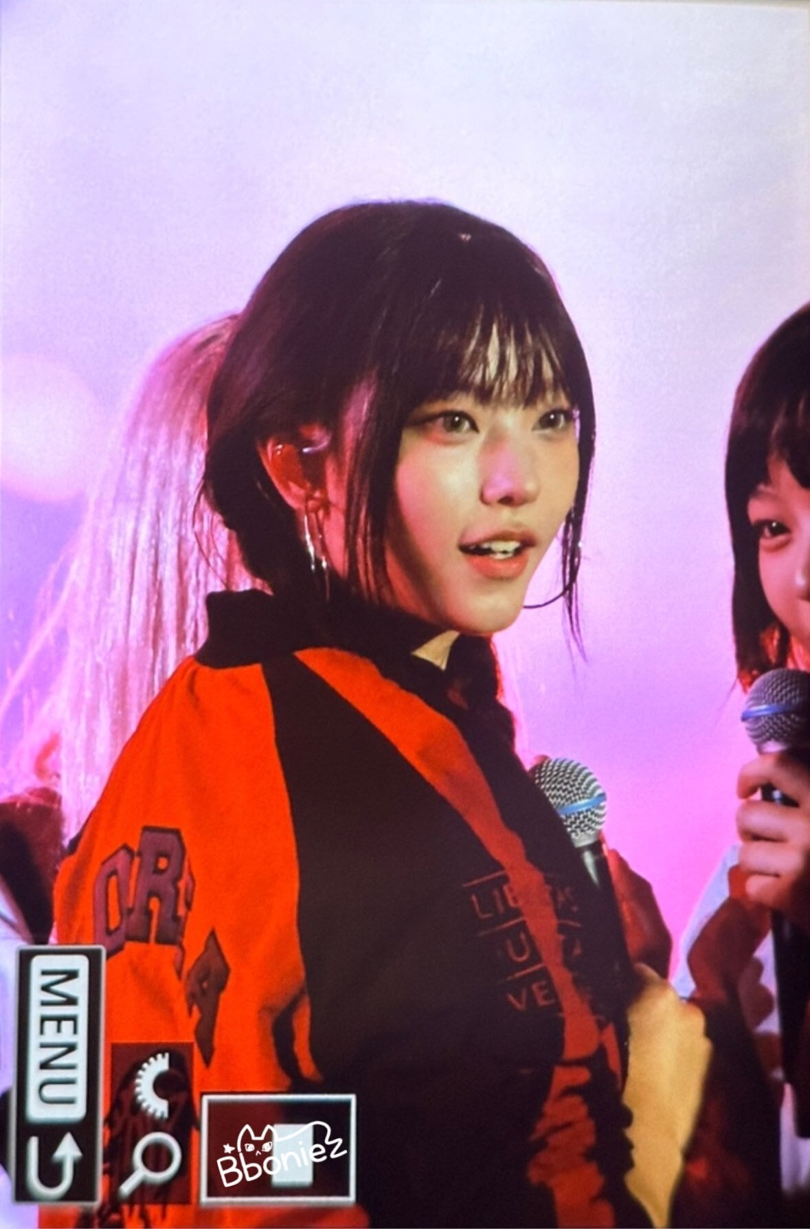 KUOSE 韓国 ジャケット リボン バイカラー 210.jpg