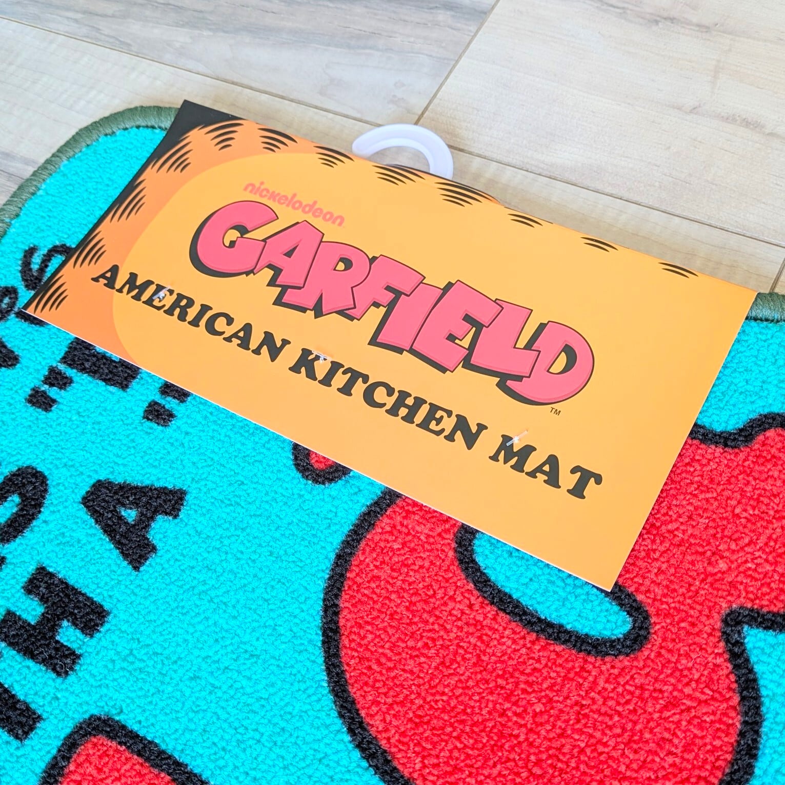 【 Garfield（ ガーフィールド ） 】American MAT ( 裏面滑り止め加工 ) / キッチンマット / ふかふかマット / フロアマット / バス / エントランス / ロングバージョン〚アメリカン雑貨 アメトイ〛