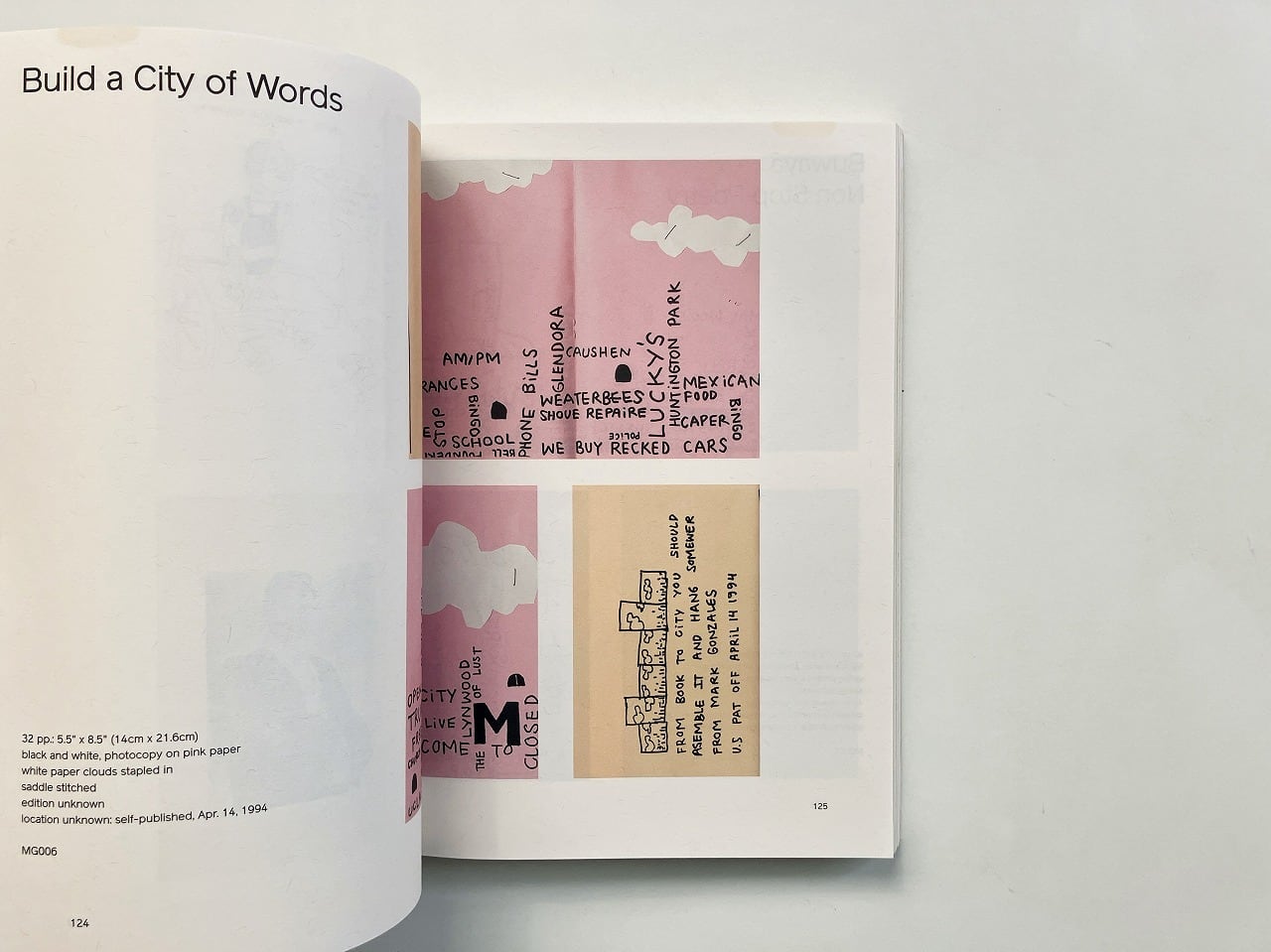 マーク・ゴンザレス Mark Gonzales | Non stop poetry : the zines of