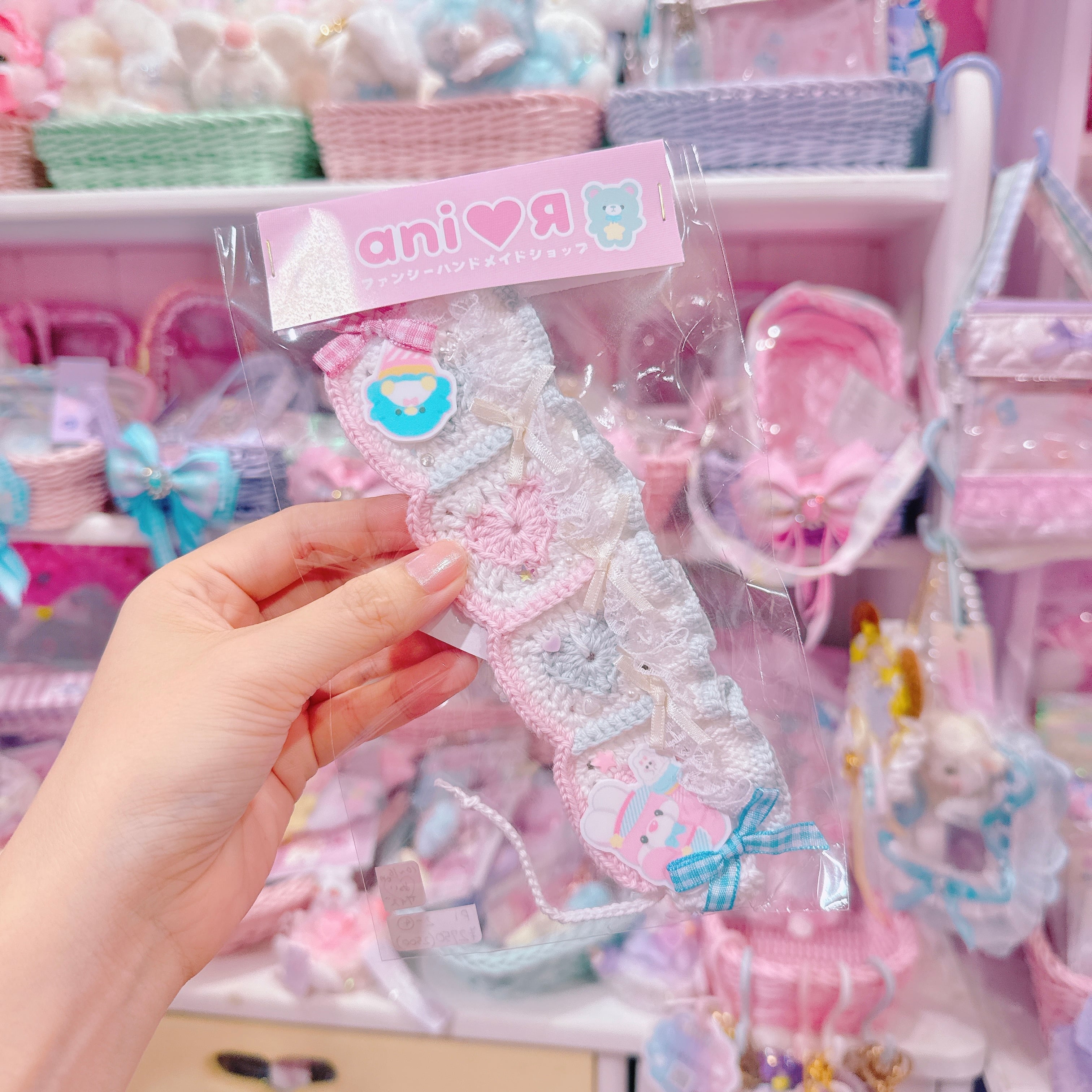【P1】2-4ぬいぐるみ用ボンネット（10?16cmサイズ用）