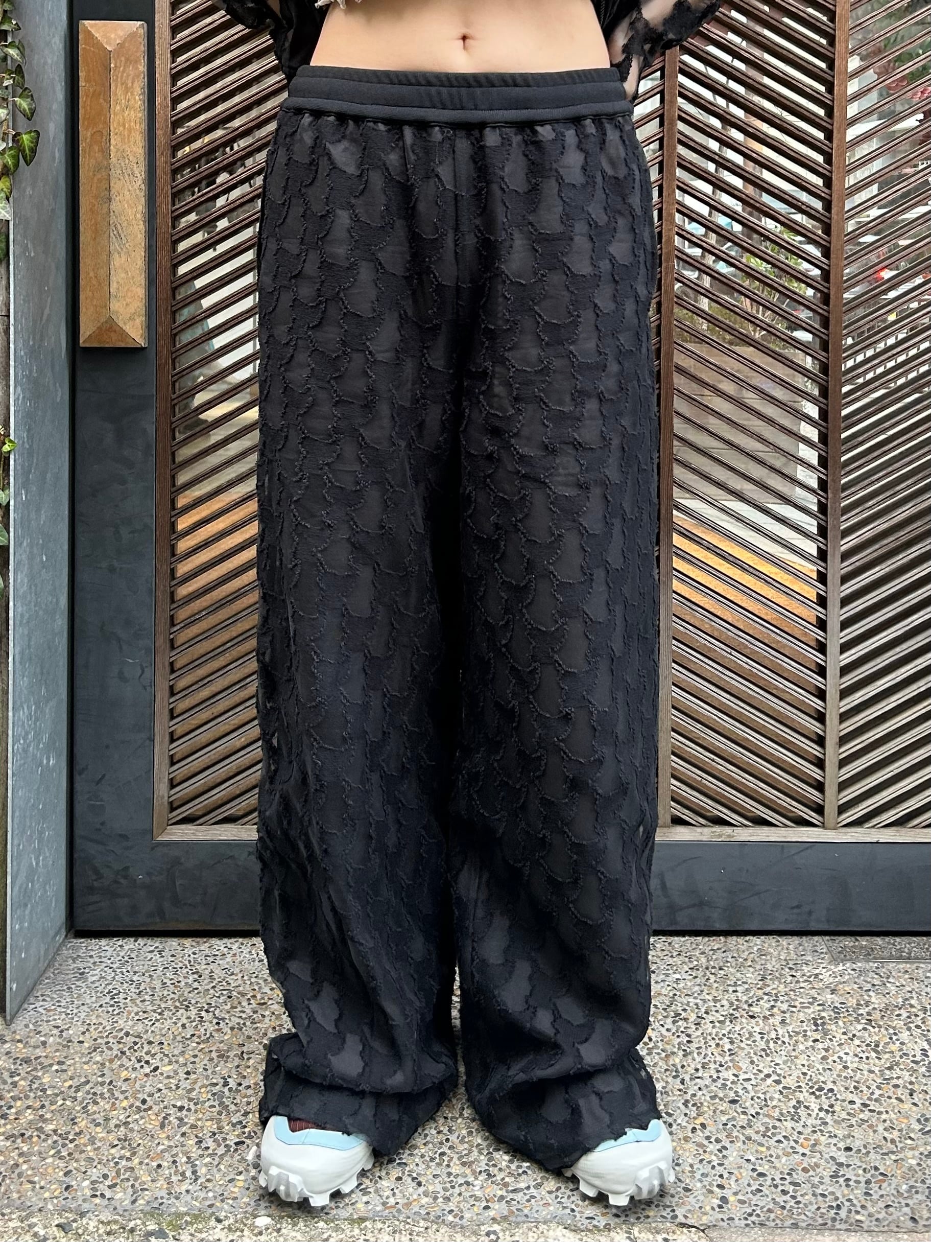 MASU 2024ss ANGEL LACE EASY PANTS 46