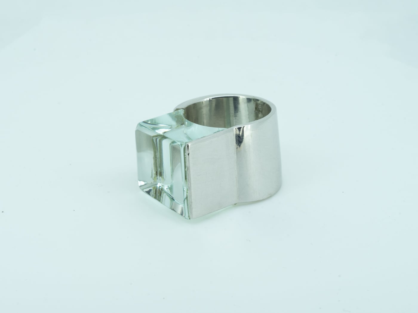 Clear Cube Ring クリアーキューブ・リング | AKI ICHIRIKI