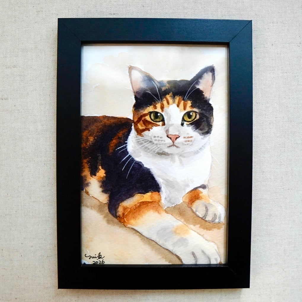 猫の絵 191 鉛筆画 原画 | Forest cat 猫の絵 191 鉛筆画 原画 | Forest cat