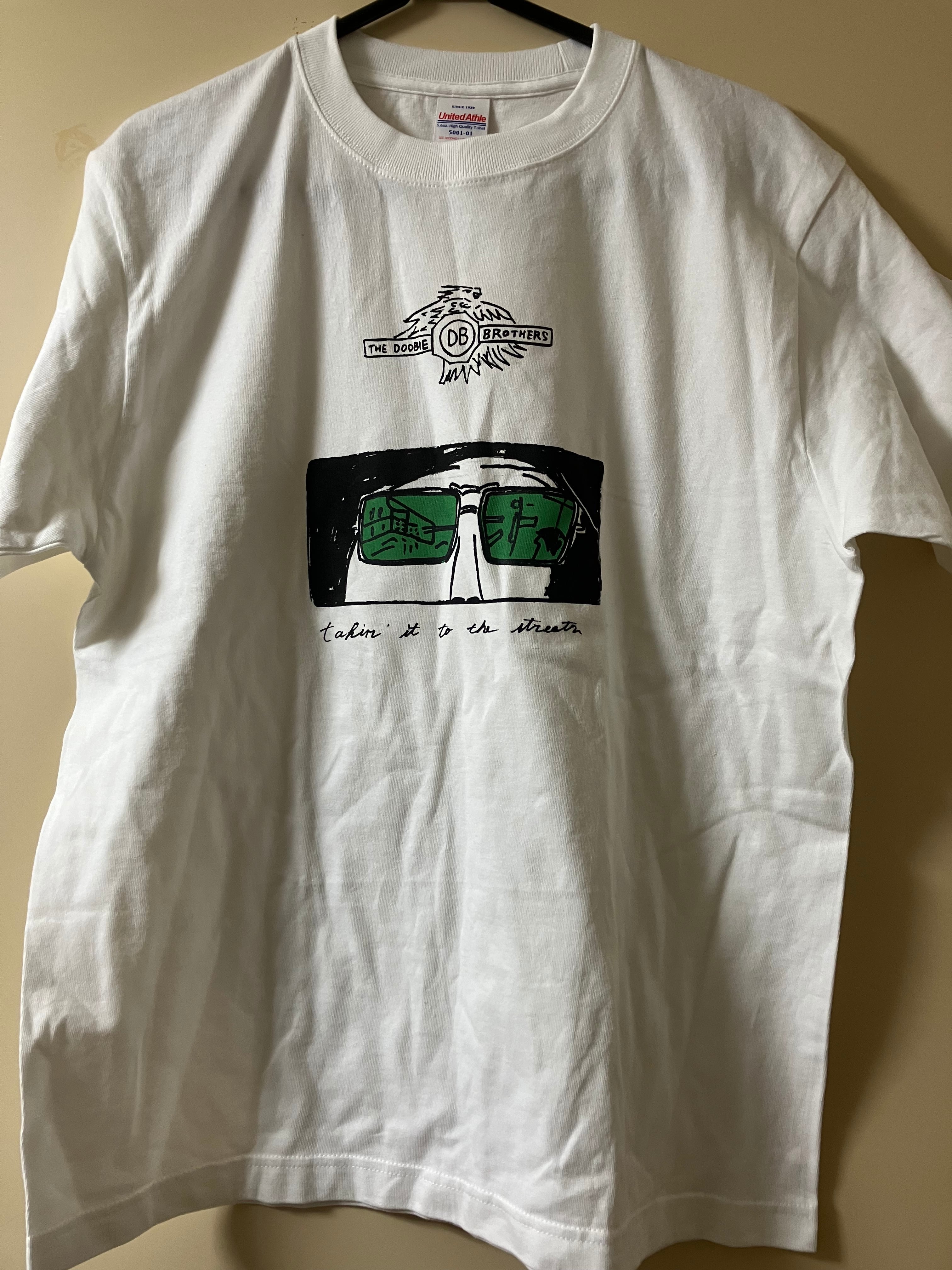 ミック•ジャガー風の黒 長袖Tシャツ Lサイズ ビューティフル ピープル