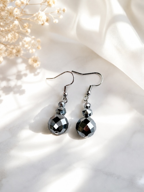 キラキラ☆テラヘルツピアス(アレルギー対応ステンレスピアス)