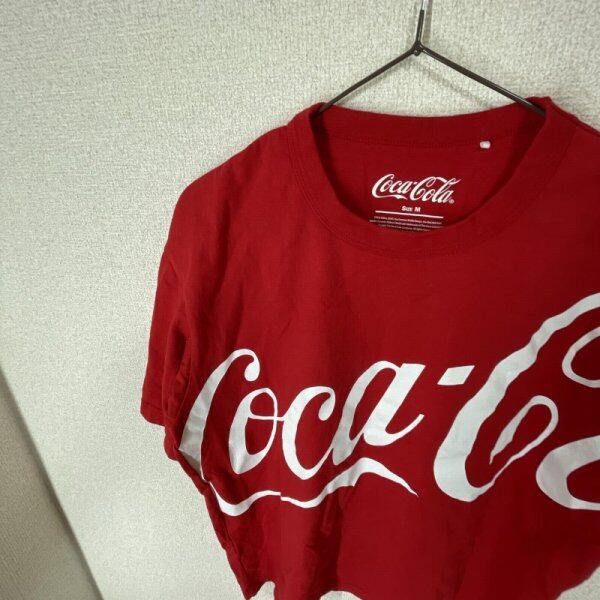 □GU/ジーユー/CocaCola/コカコーラ/半袖ビッグシルエットTシャツ ...