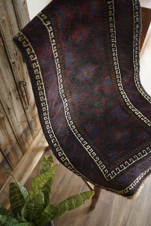 【1060】Vintage Afghan Baluch rug 1980's