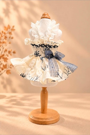予約販売 Midnight Bloom Dress ※ヘアピン付き XXS-XL 韓国ハンドメイド作家