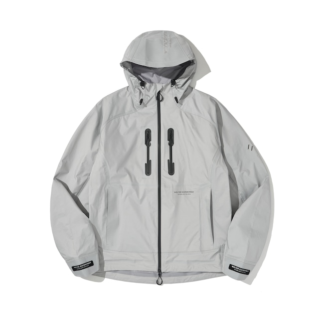 3LAYER REFLECTIVE STITCH JACKET_LIGHT GRAY_WOL056