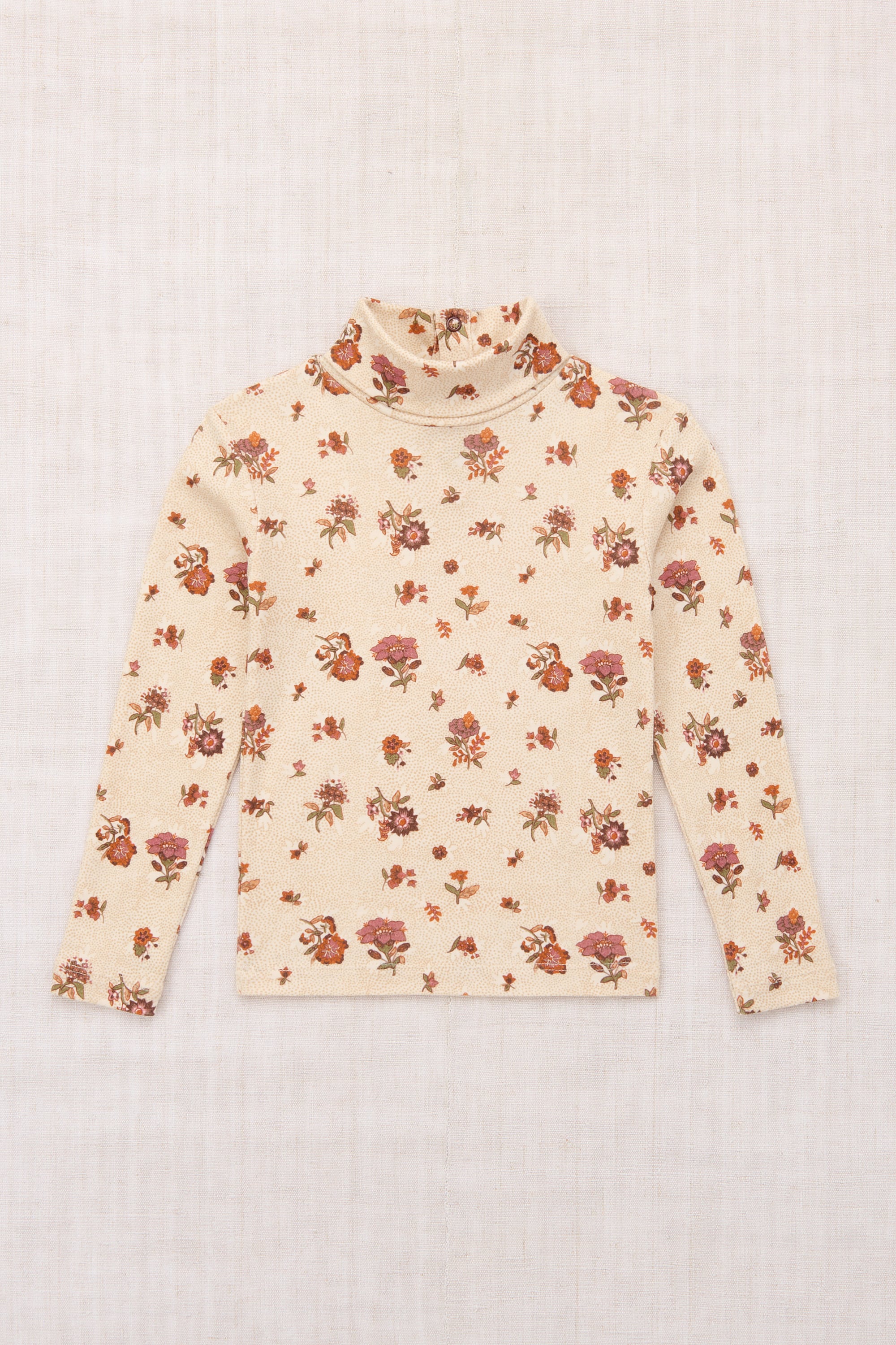 【MISHA & PUFF】26 Fall Drop1 / TURTLENECK / STRING/ANTIQUE ROSE HOLYOKE FLORAL