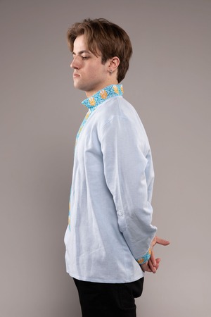 ウクライナ手刺繍ヴィシヴァンカ　メンズ　フリーサイズ