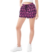 Women's All Over Print Casual Beach Shorts Neon 4785