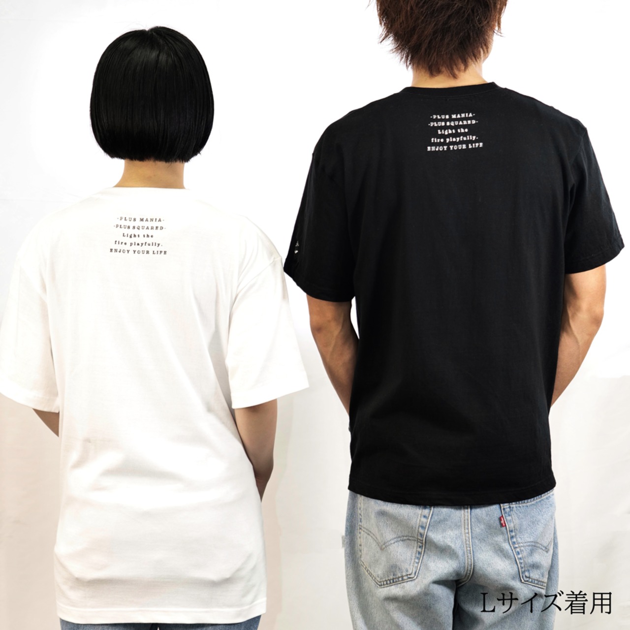 ロゴ入り ポケット付きTシャツ [ホワイト]