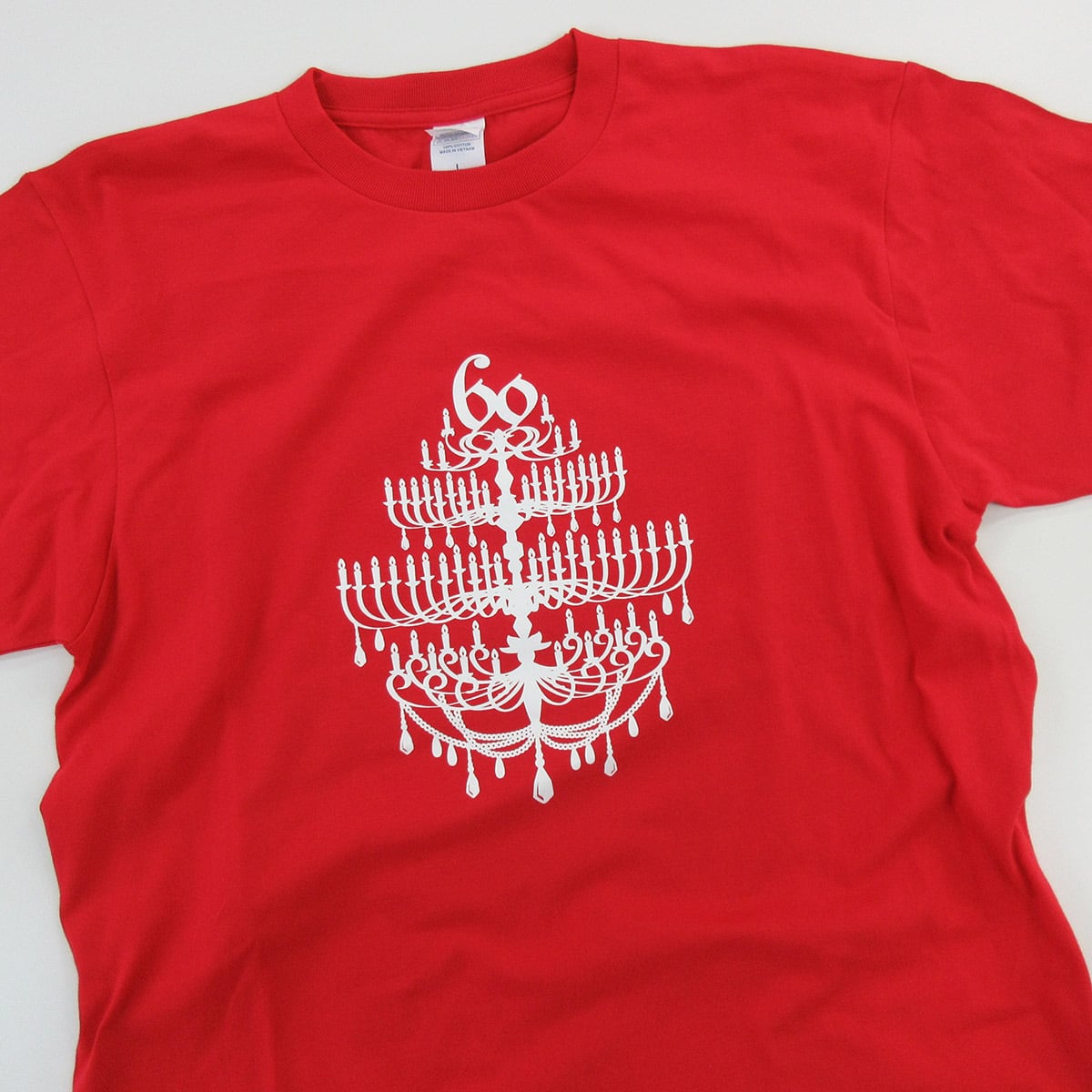 還暦祝い シャンデリア60 Tシャツ ms38 還暦 お祝い 父 母 ギフト プレゼント 60歳