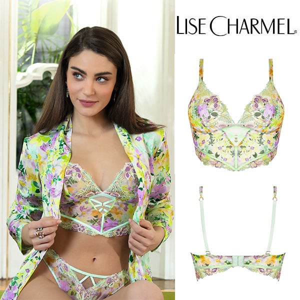 J53sl] ビスチェ ノンワイヤーブラ 品番ACJ5253 【LISE CHARMEL