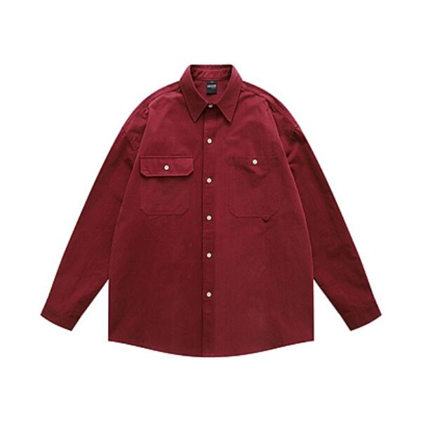 Front pocket design shirt C3477