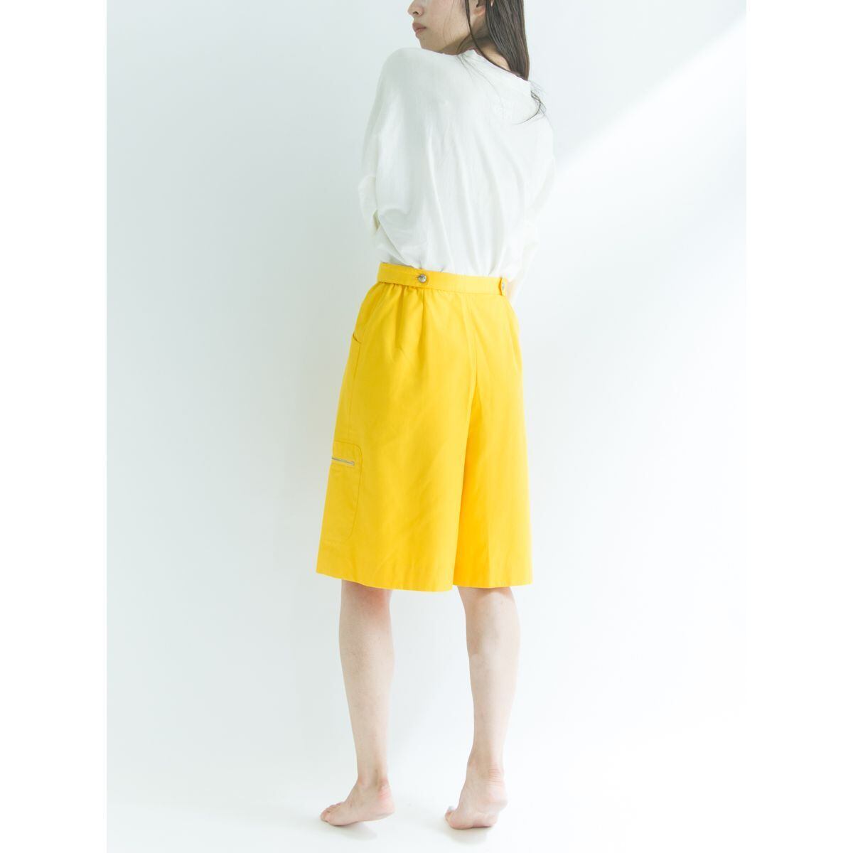 【Courreges paris】 bermuda pants（クレージュ バミューダパンツ ハーフパンツ）8e