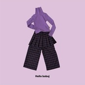 韓国子供服 / 26winter / BOBOJ / チェックプリーツパンツ / キッズ / 冬服 *S~JL*