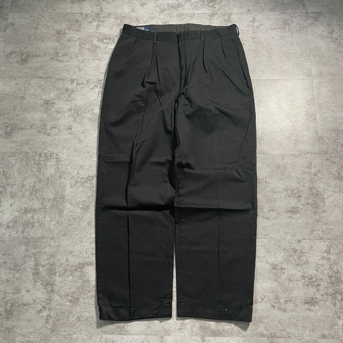 90s Polo by Ralph Lauren 38/32 ブラックチノパンツ