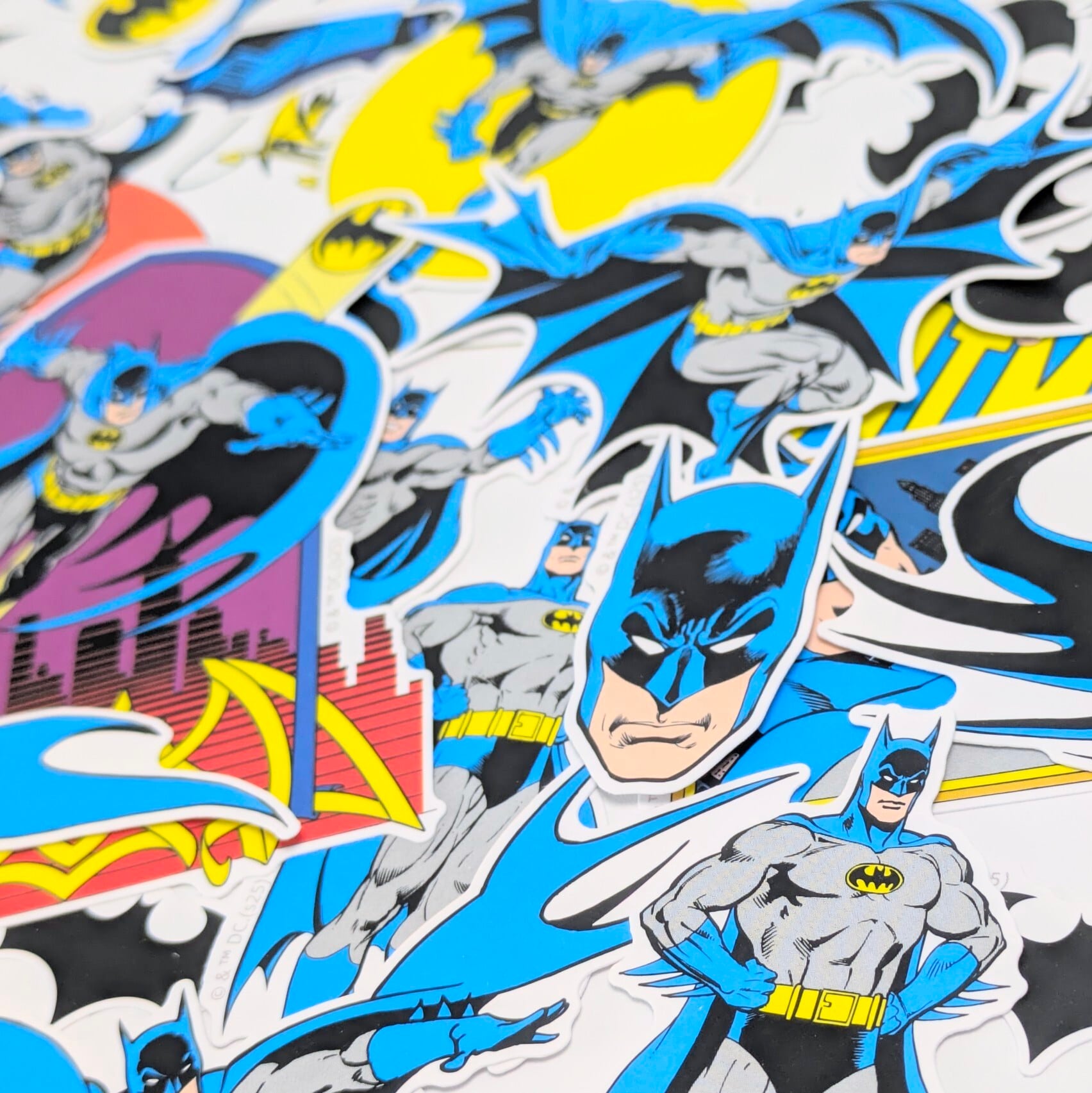 送料無料!【 BATMAN / バットマン 】STICKER(ステッカー)47枚SET 〚アメリカン雑貨 アメトイ〛
