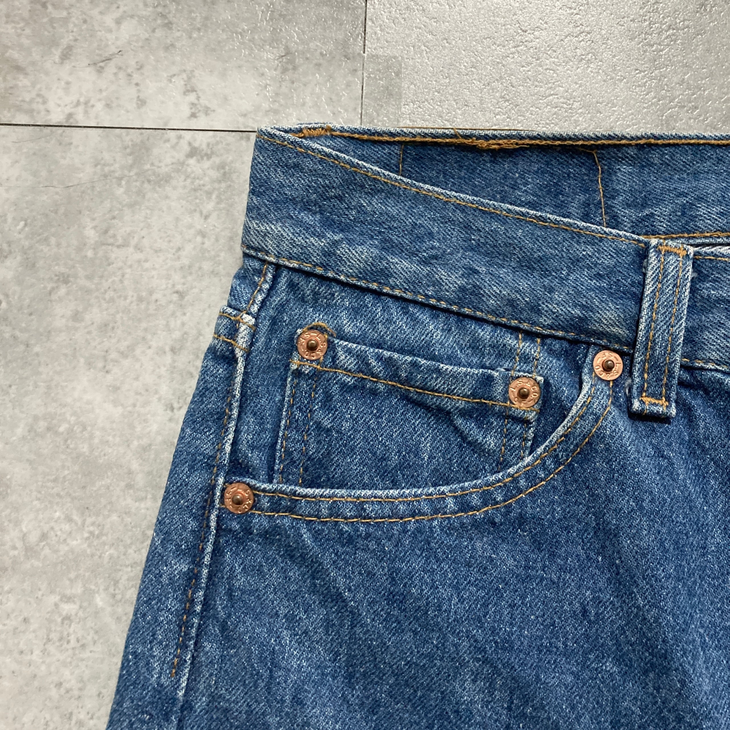 W30 L36】90's US.Levis 501 リーバイス サンアンジェロ工場(552