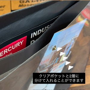 【Mercury】マーキュリー ドキュメントファイル A4 ★