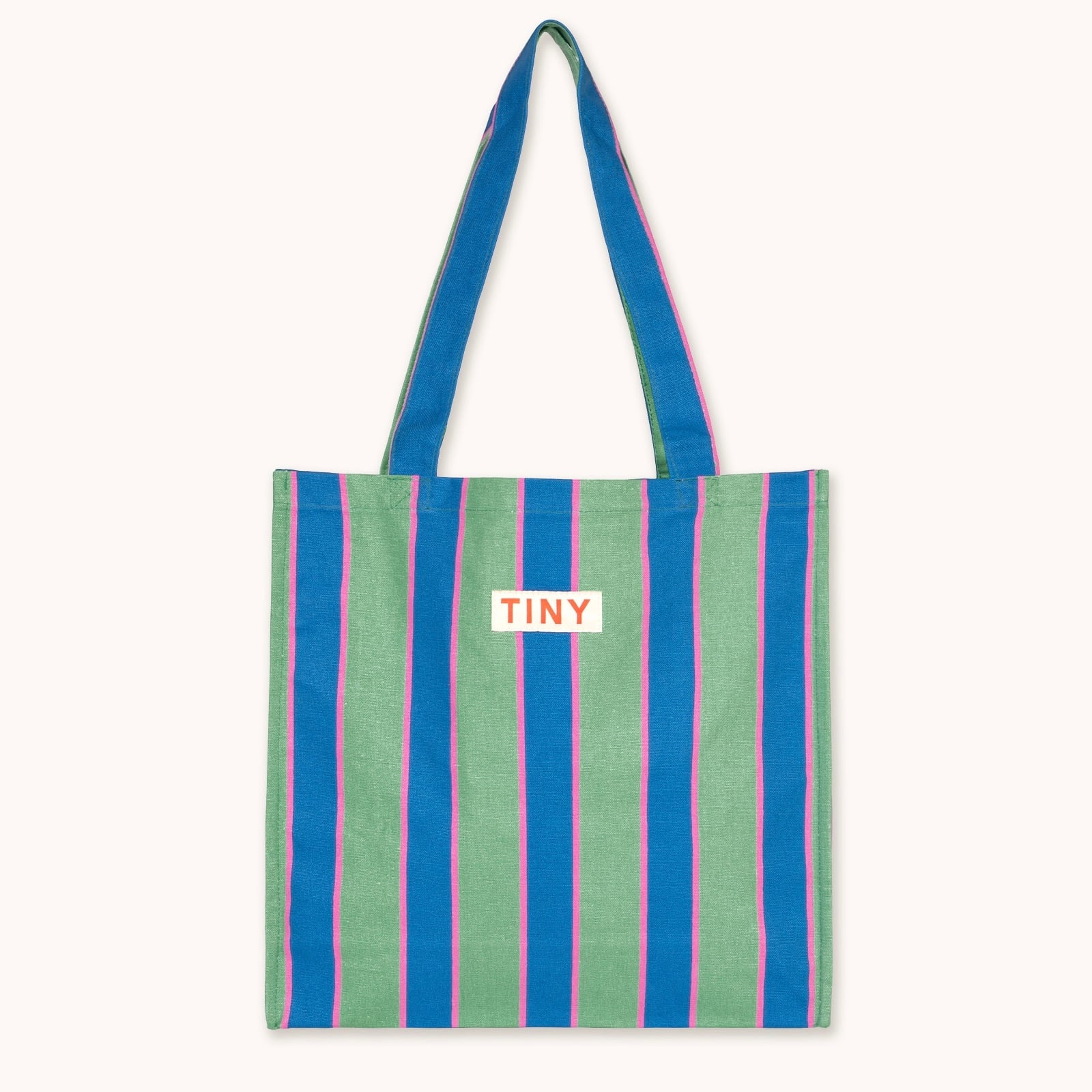 TINYCOTTONS/Blue TINY Tote Bag | HAKONIWA PRODUCTS | ハコニワ