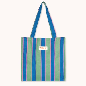 TINYCOTTONS/Blue TINY Tote Bag