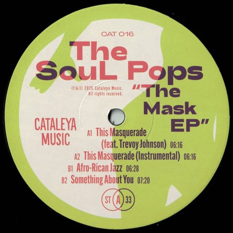 〈残り1点〉【12"】The Soul Pops - The Mask EP
