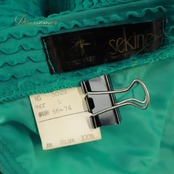 社交ダンス 衣装 Sekine セキネ スカート レッスンウェア グリーン系 緑 無地 シンプル 華やか 鮮やか かわいい おしゃれ 上品 大人っぽい フレアスカート ダンス 練習 レッスン ダンス衣装 練習着 社交ダンス衣装 軽やか さわやか ぽこぽこ生地 凹凸生地 日本製