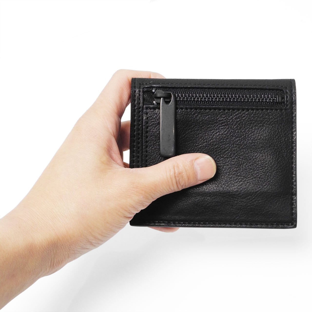 182AWA06 Leather wallet 'compact' コンパクトウォレット | Patrick