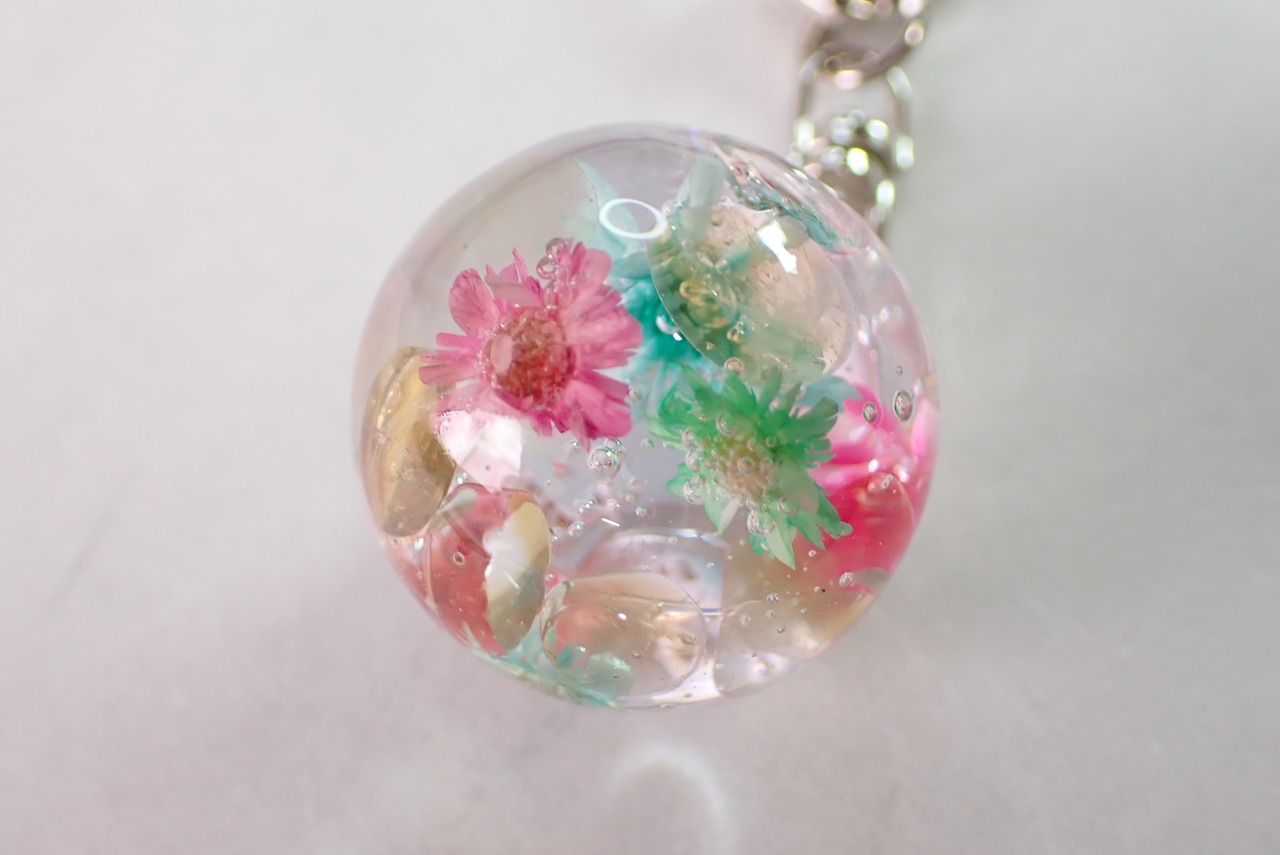 シトリンレジンチャーム　 [D11‐242]