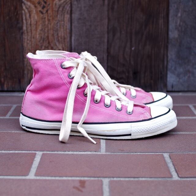 PINK !! 1990s Converse All Star Size 8 1/2 27cm / 90年代 PINK !! 1990s Converse All Star Size 8 1/2 27cm / 90年代
